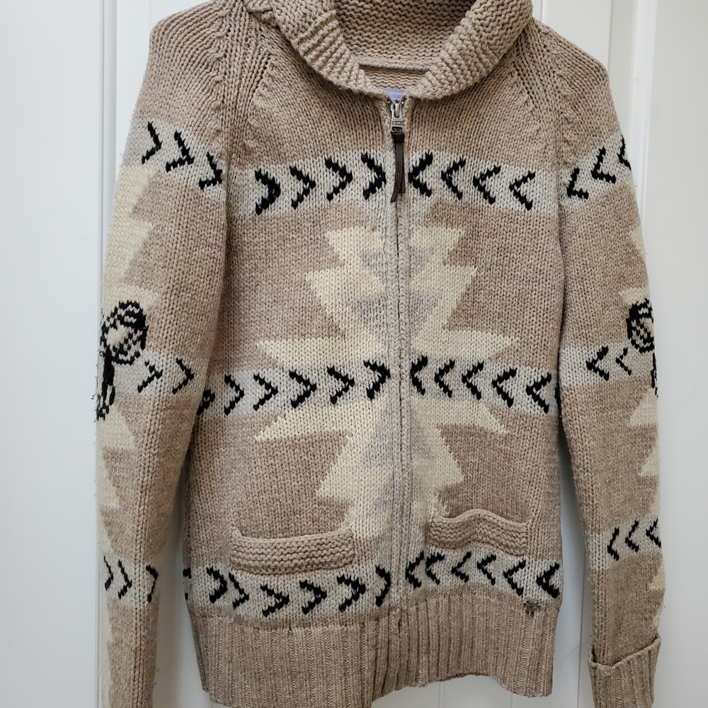 TNA - zipper sweater jacket
